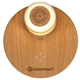 aerial view a wood harmony3(tm) wireless charger - speaker - light, image 1 of 9