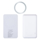 aerial view a white mag5000 - wireless magnetic powerbank, image 1 of 2