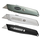 a group of utility knife w / retractable blade