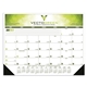 aerial view a group of vinyl corner multi - color desk pad calendar, image 5 of 8