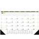 aerial view a group of vinyl corner multi - color desk pad calendar, image 6 of 8