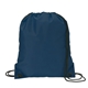 aerial view a navy blue drawstring sport pack, image 1 of 4