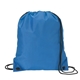 aerial view a royal blue drawstring sport pack, image 1 of 2