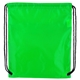 aerial view a neon lime green drawstring sport pack, image 1 of 2