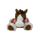 aerial view a horse aurora mini flopsies stuffed animals, image 1 of 2