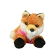 aerial view a fox aurora mini flopsies stuffed animals, image 1 of 2