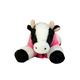 aerial view a cow aurora mini flopsies stuffed animals, image 1 of 2