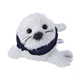 aerial view a seal aurora mini flopsies stuffed animals, image 1 of 2