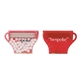 a frost with trans. red coffee cup mints picks