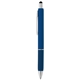 aerial view a royal blue 287 serena retractable gel stylus pen - colorjet, image 1 of 2