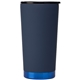 aerial view a navy blue 295 whistler monochrome - 18 oz double - wall stainless tumbler - colorjet, image 1 of 2