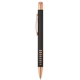 aerial view a black bowie rose gold stylus pen, image 1 of 2