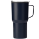aerial view a dark blue 2767 anchorage - 30 oz stainless steel tumbler with plastic liner - laser, image 1 of 4