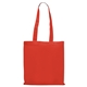a sunset red cotton sheeting magazine economy totes