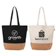 a group of alentejo - recycled cotton tote bag with cork bottom
