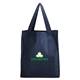 aerial view a black north park - non - woven shopping tote bag - heat transfer, image 2 of 2