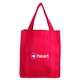 aerial view a red 199 north park - non - woven shopping tote bag - heat transfer, image 2 of 2