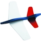 aerial view a red/white/blue foam super glider, image 1 of 3