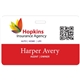 a group of memphis event name badge 3-3/8 x 2-1/8 horizontal