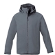 aerial view a quarry/heather dark charcoal (938) mens arlington waterproof 3- in -1 jacket, image 1 of 5
