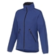 aerial view a metro blue/black (550) womens rincon eco packable jacket, image 1 of 2