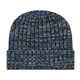 a midnight sustainable cuffed knit with polylana(r) fiber