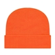 a blaze knit cap with ribbed cuff