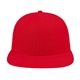 aerial view a red yp classics(r) premium snap back cap, image 1 of 4