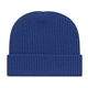 a true royal ribbed knit cap with cuff