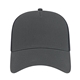 aerial view a charcoal yp classics(r) five panel retro trucker cap, image 1 of 4