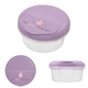 a purple 11 oz snap - a - snack