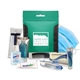 aerial view a green comprehensive ppe hygiene kit, image 1 of 2