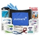 aerial view a blue ready4 first aid kit, image 1 of 2