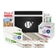 aerial view a black personal first aid kit -50 pcs, image 1 of 2
