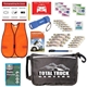 aerial view a black hybrid auto kit universal safety kit, image 1 of 2