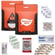 aerial view a orange outdoor first aid kit 1.0, image 1 of 2