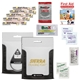 aerial view a white outdoor first aid kit 2.0, image 1 of 2