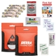 aerial view a orange outdoor first aid kit 2.0, image 1 of 2