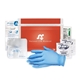 aerial view a red cpr kit, image 1 of 2