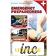 a custom first aid comprehensive emergency manual with a custom label