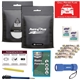 aerial view a black comprehensive auto safety kit, image 1 of 2