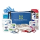aerial view a blue family ouch pouch first aid kit, image 1 of 2
