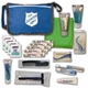 aerial view a blue trek hygiene kit 2.0, image 1 of 2