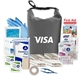 aerial view a grey 2.5l waterproof drybag first aid kit, image 1 of 2