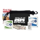 aerial view a black karetek first aid kit, image 1 of 2