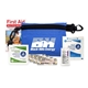 aerial view a blue karetek first aid kit, image 1 of 2