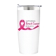 a pa-01 breast cancer awareness wolverine stainless steel 20 oz tumbler