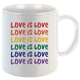 Pride a p1 simplicolor 12 oz ceramic coffee mug