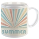Summer Coffee a s1 simplicolor 12 oz ceramic coffee mug