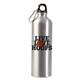 a sf-01 basketball themed 25 oz aluminum alpine sports bottle